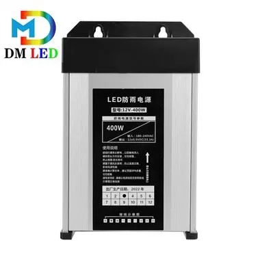 12 فولت 400 واط إمدادات الطاقة غير نافذ للمطر