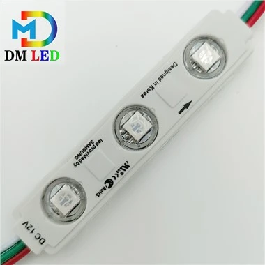 Dc12v وحدة ليد RGB بالألوان الكاملة